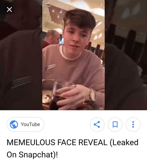 george memeulous face reveal.